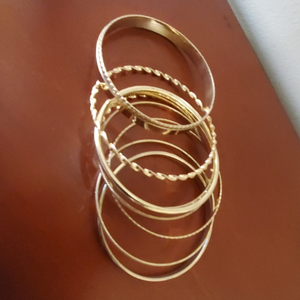 Gold Bangles